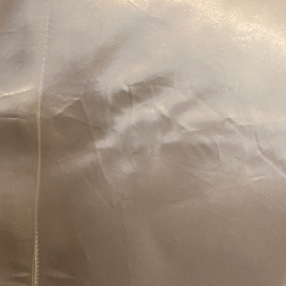 Vintage Off White Satin Blazer - Picture 13 of 17